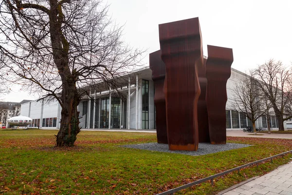 Munich Germany Dec 2021 Facade New Pinakothek Modern Art Museum — Stock fotografie