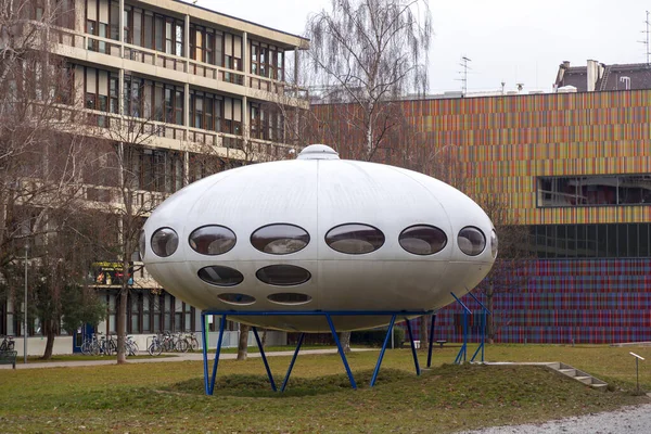 Munich Germany Dec 2021 Prototype Futuro House 1968 Can Found — Fotografia de Stock