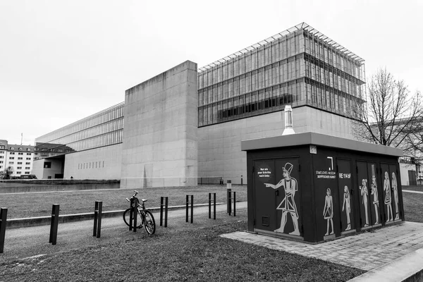 Мюнхен Германия Dec 2021 Фасад Нового Пинакотека Музей Современного Искусства — стоковое фото