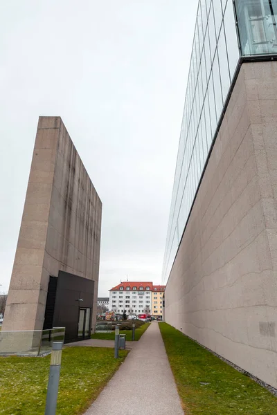 Munich Germany Dec 2021 Facade New Pinakothek Modern Art Museum — Stockfoto