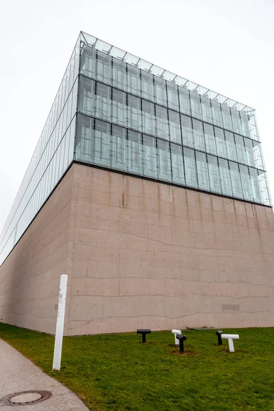 Munich Germany Dec 2021 Facade New Pinakothek Modern Art Museum — Stock fotografie