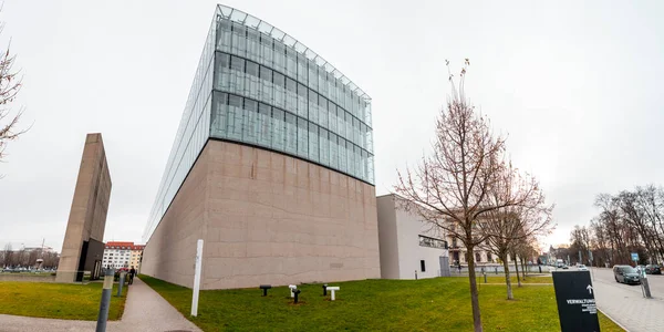 Munich Germany Dec 2021 Facade New Pinakothek Modern Art Museum — Zdjęcie stockowe