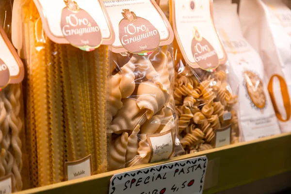 Florence Italy April 2022 Local Pasta Sold Mercato Centrale Food — 图库照片