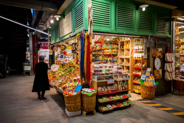Florence Italy April 2022 Mercato Centrale Food Market Located Dell — Photo