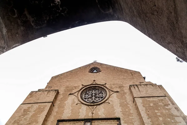 Santa Chiara Complexo Religioso Nápoles Que Inclui Igreja Santa Chiara — Fotografia de Stock