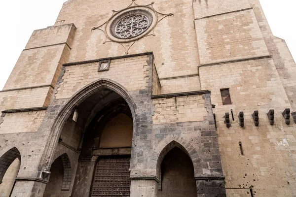 Santa Chiara Complesso Religioso Napoli Che Comprende Chiesa Santa Chiara — Foto Stock