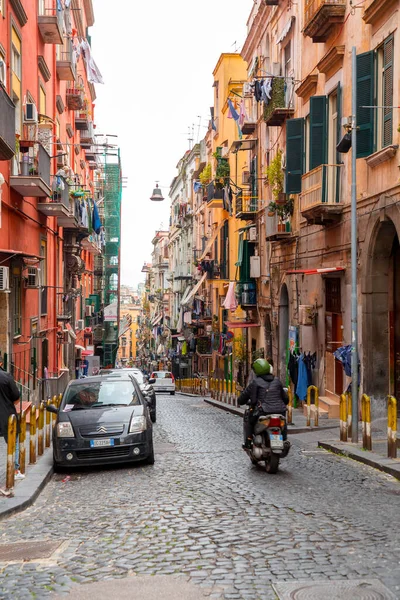Neapel Italien April 2022 Generische Architektur Und Straßenansichten Neapel Kampanien — Stockfoto