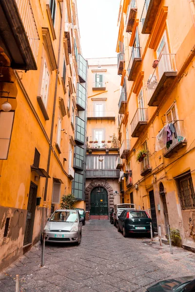 Naples Italy April 2022 Generic Architecture Street View Naples Campania — Stock Photo, Image