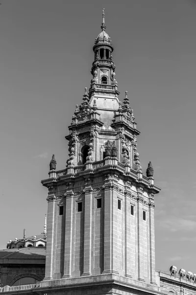 Palau Nacional Здание Холме Монжуик Барселоне Главная Площадка Международной Выставки — стоковое фото