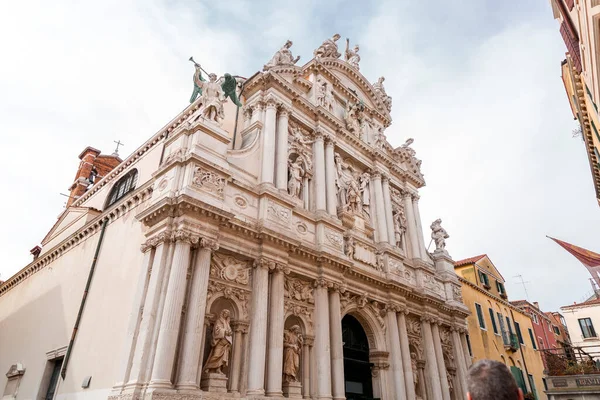 Venetië Italië April 2022 Chiesa Santa Maria Del Giglio Santa — Stockfoto
