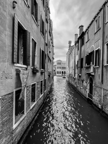 Venetië Italië April 2022 Prachtige Grachten Traditionele Venetiaanse Gebouwen Venetië — Stockfoto