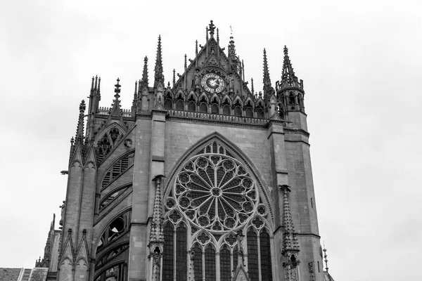 Metz Γαλλία Ιανουαρίου 2022 Metz Cathedral Καθεδρικός Ναός Του Αγίου — Φωτογραφία Αρχείου