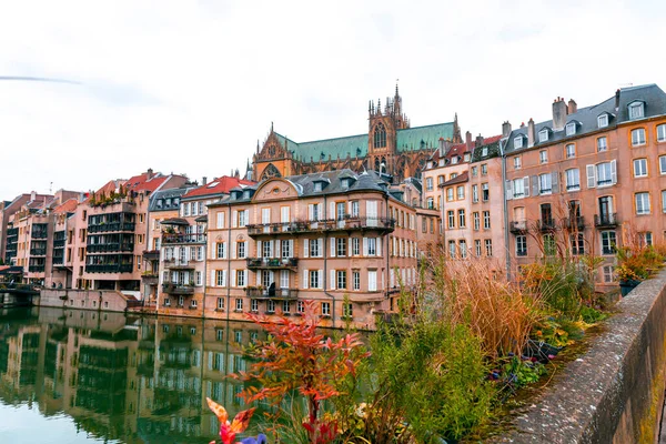 Metz France January 2022 Cityscape View Beautiful City Metz France — Stock Photo, Image