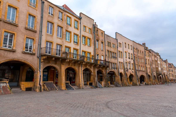 Metz Frankreich Januar 2022 Place Saint Louis Ist Ein Platz — Stockfoto