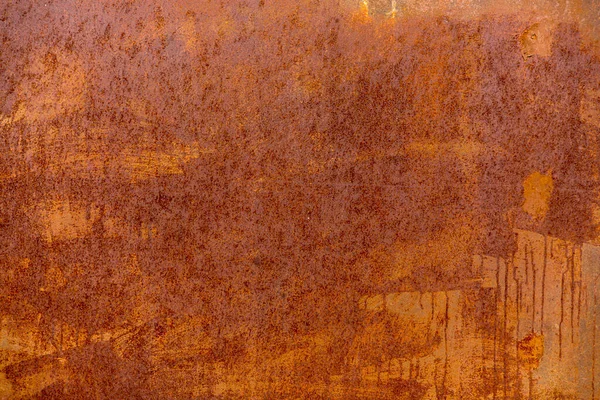 Rusty Metal Texture Close Background Stains Scratche — Stock Photo, Image