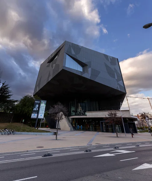 Zaragoza Espanha Fevereiro 2022 Caixaforum Uma Série Museus Galerias Centros — Fotografia de Stock