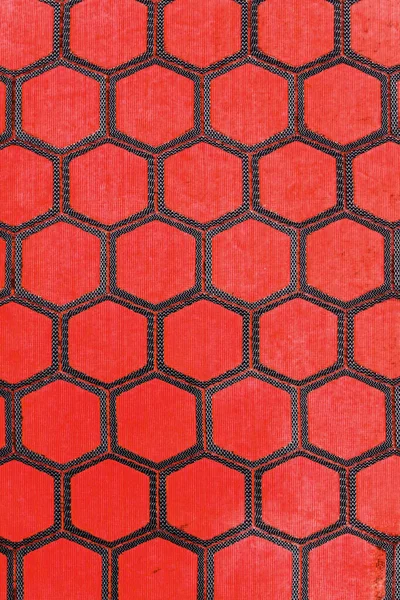 Fragmento Veludo Febric Com Formas Hexágono Luxuoso Fundo Textura Têxtil — Fotografia de Stock
