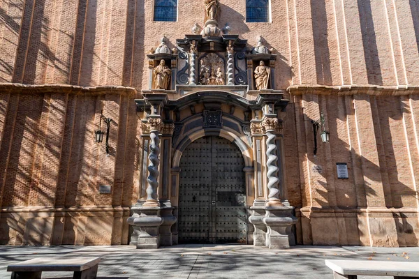 Сарагоса Испания Февраля 2022 Года Церковь Сан Фелипе Сантьяго Эль — стоковое фото