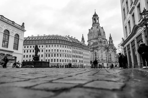 Дрезден Германия Декабря 2021 Года Ноймаркт Является Центральной Культурно Значимой — стоковое фото
