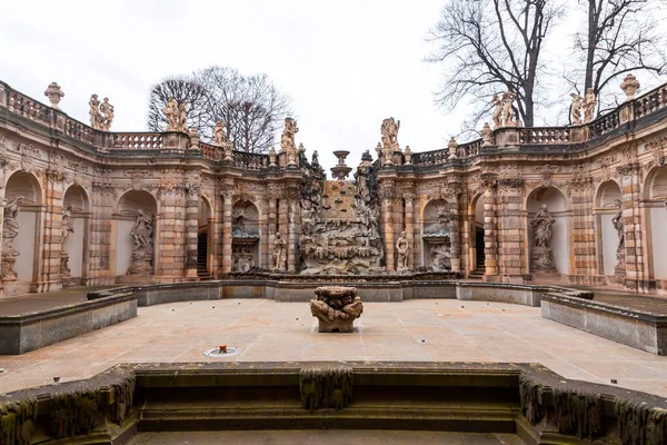 Exterior View Residenzschloss Old Town Dresden Capital Saxony Germany — стоковое фото