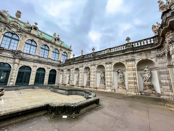 Dresden Germany December 2021 Exterior View Residenzschloss Old Town Dresden — Stockfoto