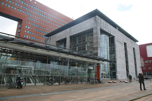 Rotterdam Holandia Października 2021 Rotterdam Sąd Wilhelminaplein Jest Częścią Sądu — Zdjęcie stockowe