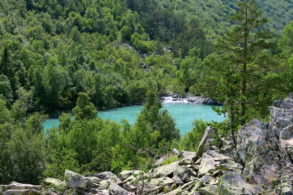 Laghi Baduk di Teberda e Dombai — Foto Stock