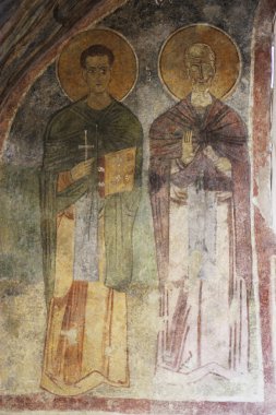 eski fresk duvar st.nicholas Kilisesi, demre