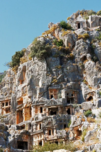 Ancient dead town in Myra Demre Turkey — Stock Photo, Image