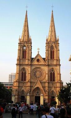 Kutsal yürek Katolik Katedrali guanzhou Çin