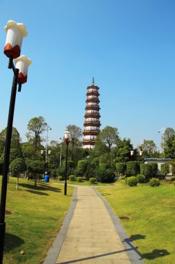 altı banyan ağaçları Tapınağı pagoda çiçek