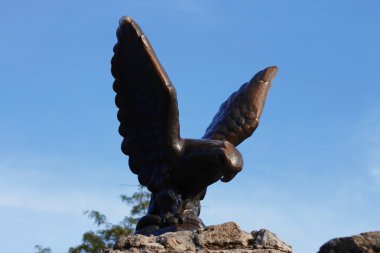 Kartal. Pyatigorsk amblemi. Kuzey Kafkasya yerler