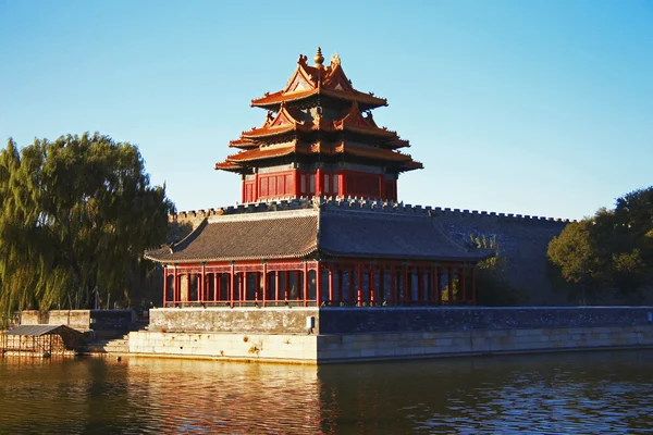 Świątynie z Zakazanego Miasta w Pekinie — Zdjęcie stockowe