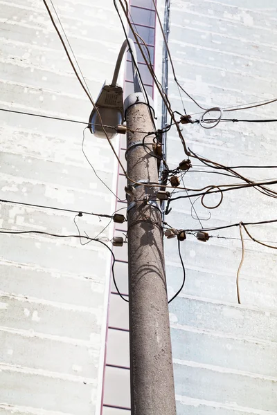 Urban electric lantern — Stock Photo, Image