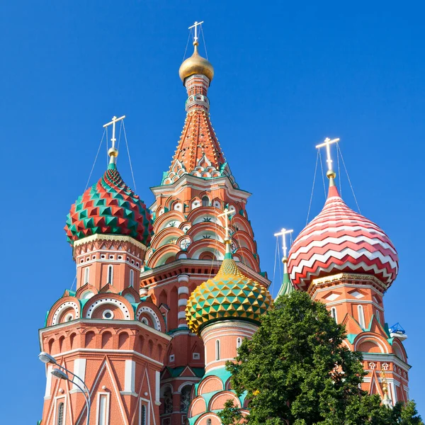 Купола Святого Василия — стоковое фото