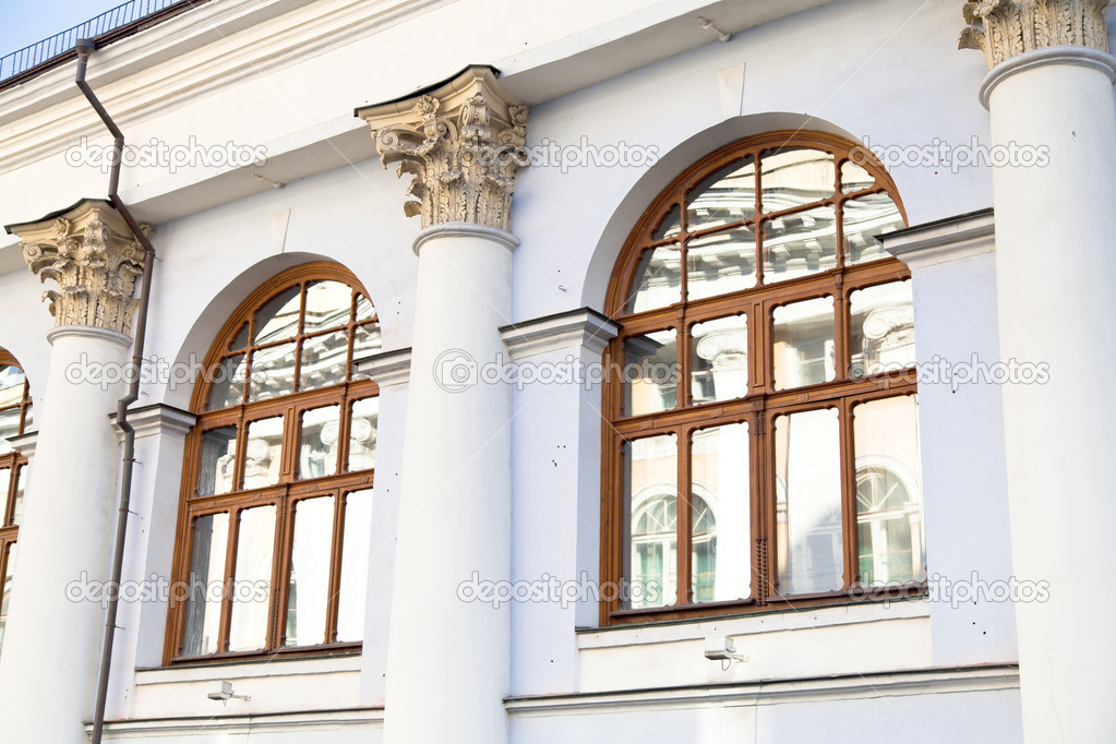 Old house in historical Moscow city