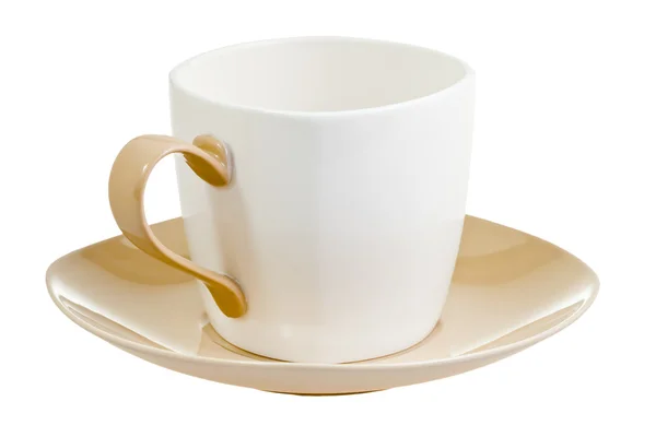 Taza de porcelana con platillo — Foto de Stock