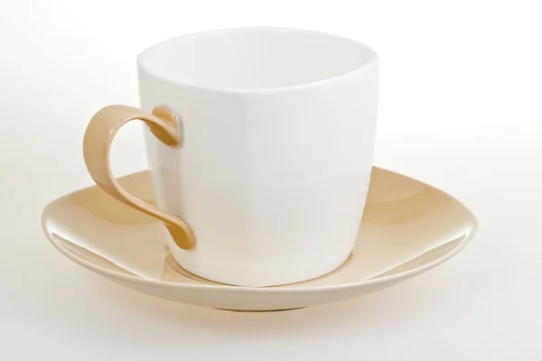 Tazza di tè in porcellana con piattino — Foto Stock