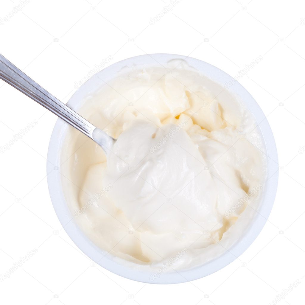 Tub of sour cream