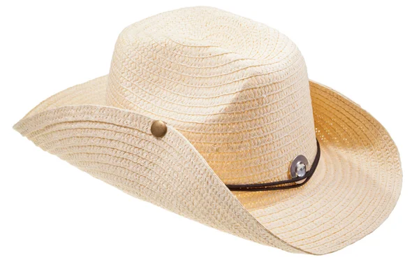Chapéu de cowboy de palha — Fotografia de Stock