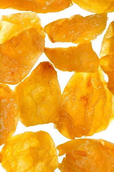 Sweet dried pears close up — Stock Photo, Image