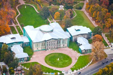 sonbahar gün sarayda Ostankino
