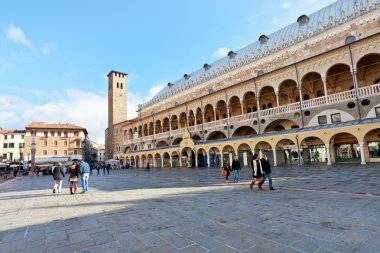 Piazza della frutta Padova, İtalya