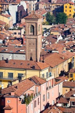 eski şehir asinelli Tower Bologna görüntüleyin