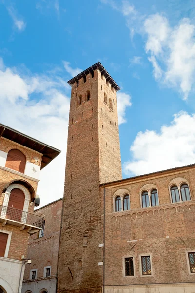 Ortaçağ kulesinde: padova, İtalya — Stok fotoğraf