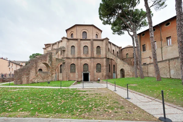 Basiliek van San Vitale in Ravenna, Italië — Stockfoto