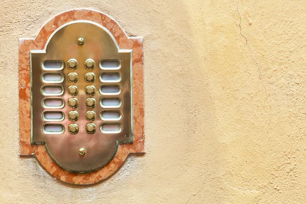 Entrance door intercom — Stock Photo, Image