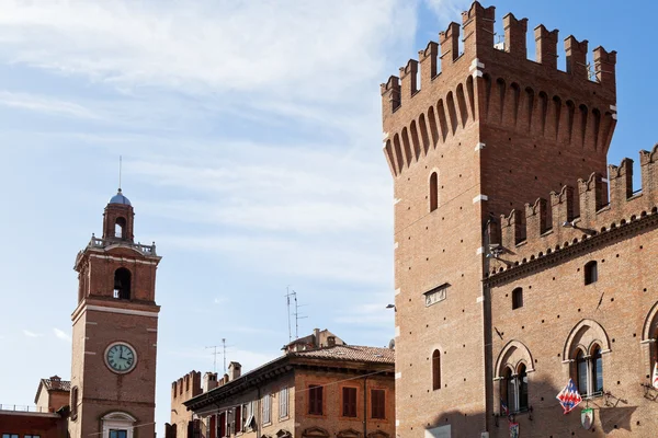 Ancient City Hall, in Ferrara — Stock Photo, Image