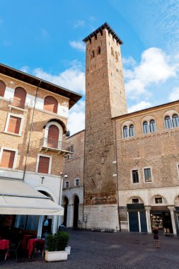 Ortaçağ kulesinde: padova, İtalya