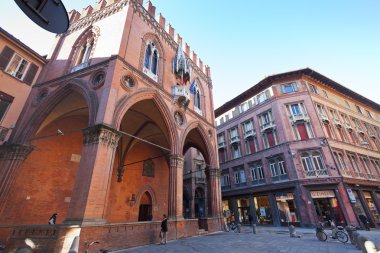 Palazzo della mercanzia Bologna, İtalya